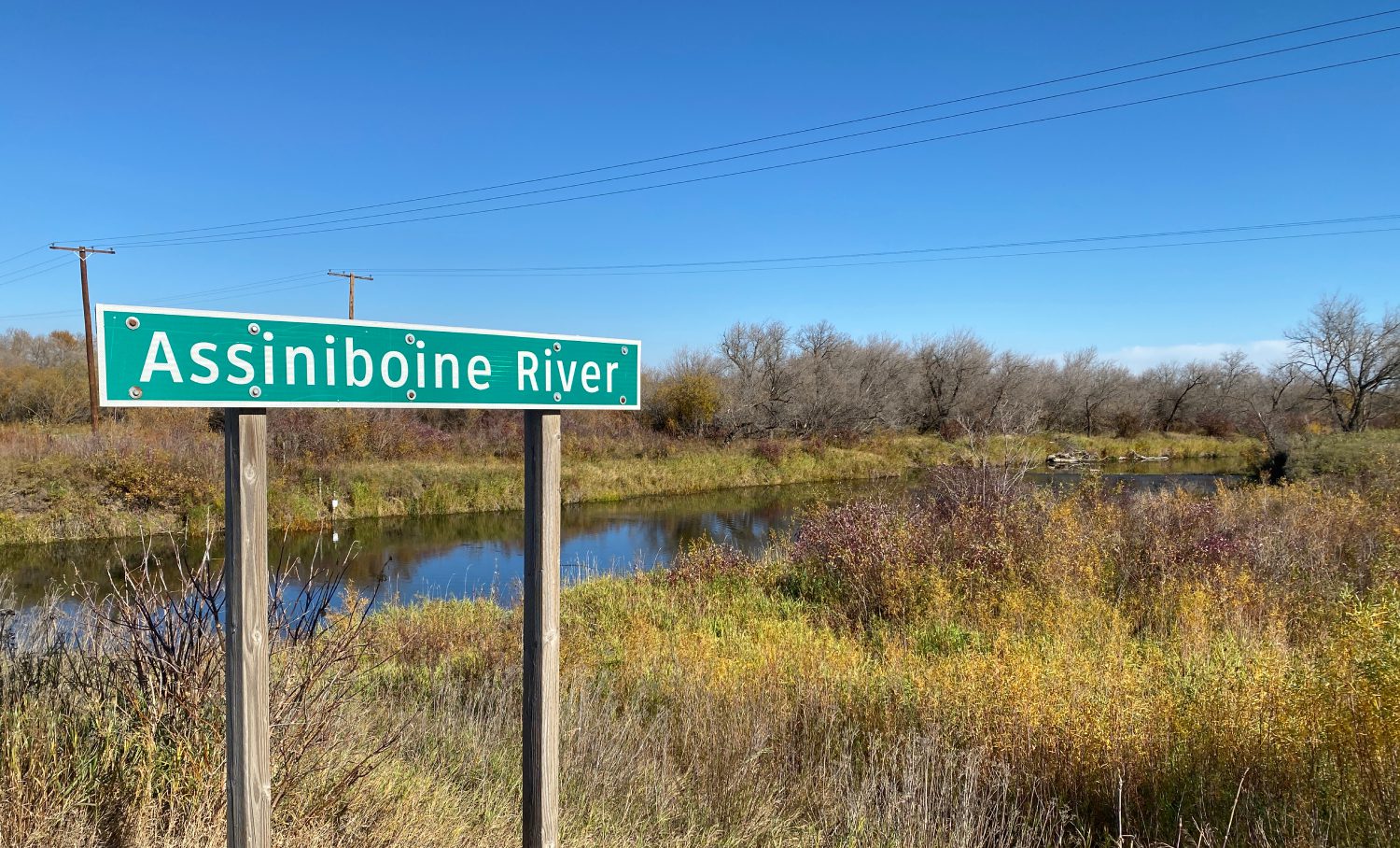 Assiniboine River Sign-1